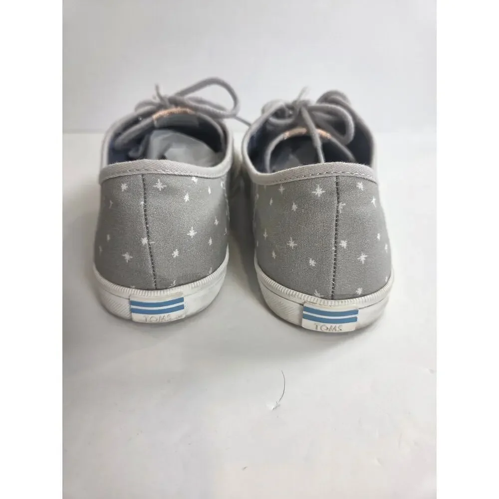 Disney Toms Shoes Women’s Sz 9.5 Dopey Gray Snow White Seven Dwarfs